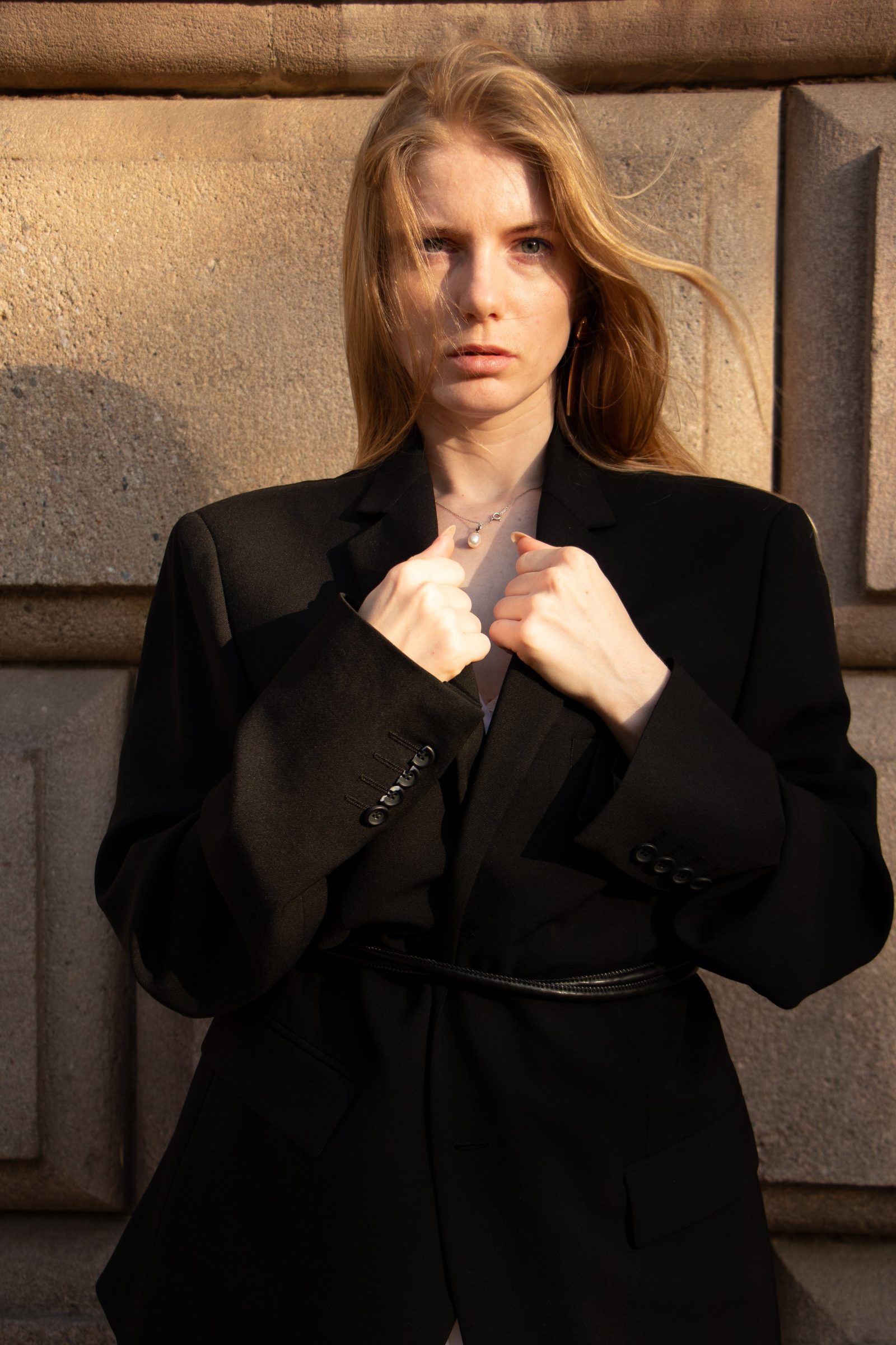 Editorial studio portrait