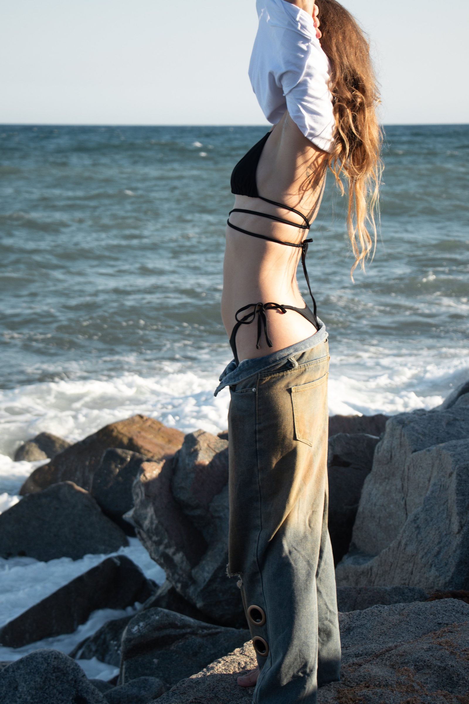 Portrait on the rocks